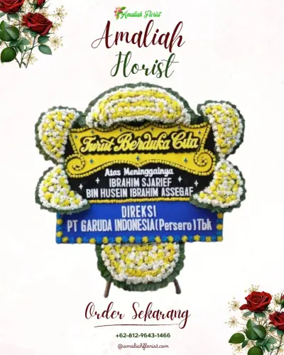 Papan Bunga Duka di Sinartanjung